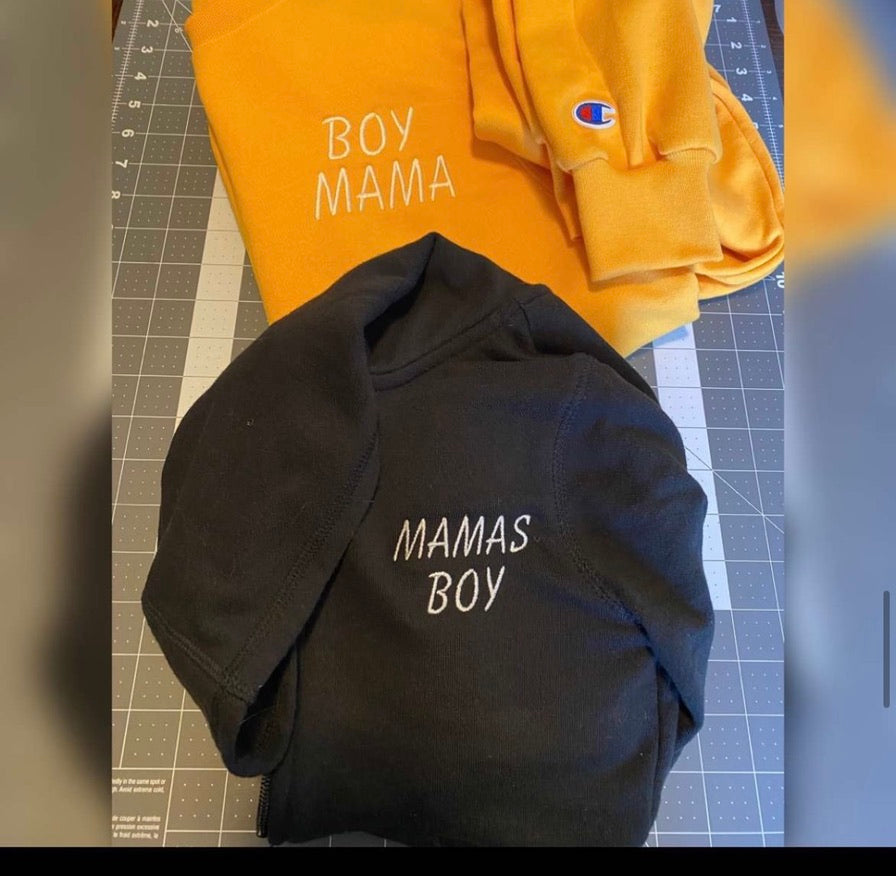 Mama embroidered crewneck