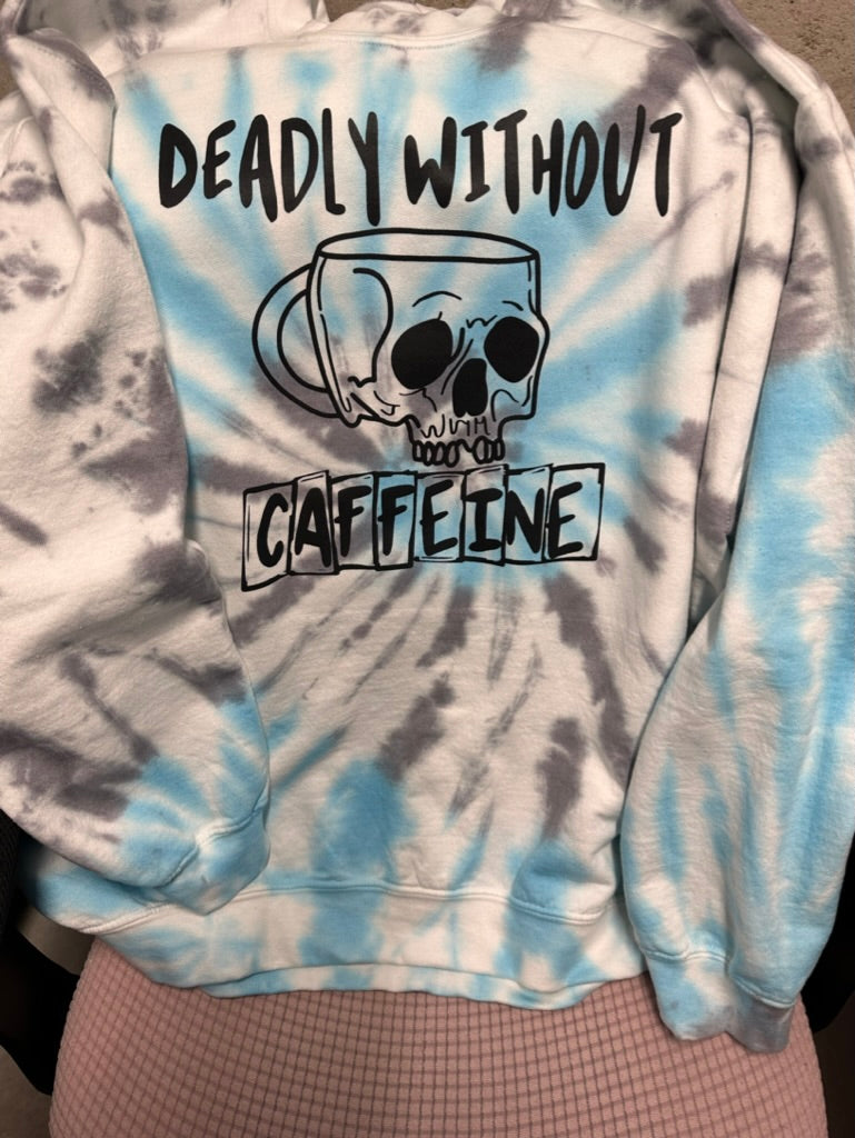 Deadly without caffeine crewneck