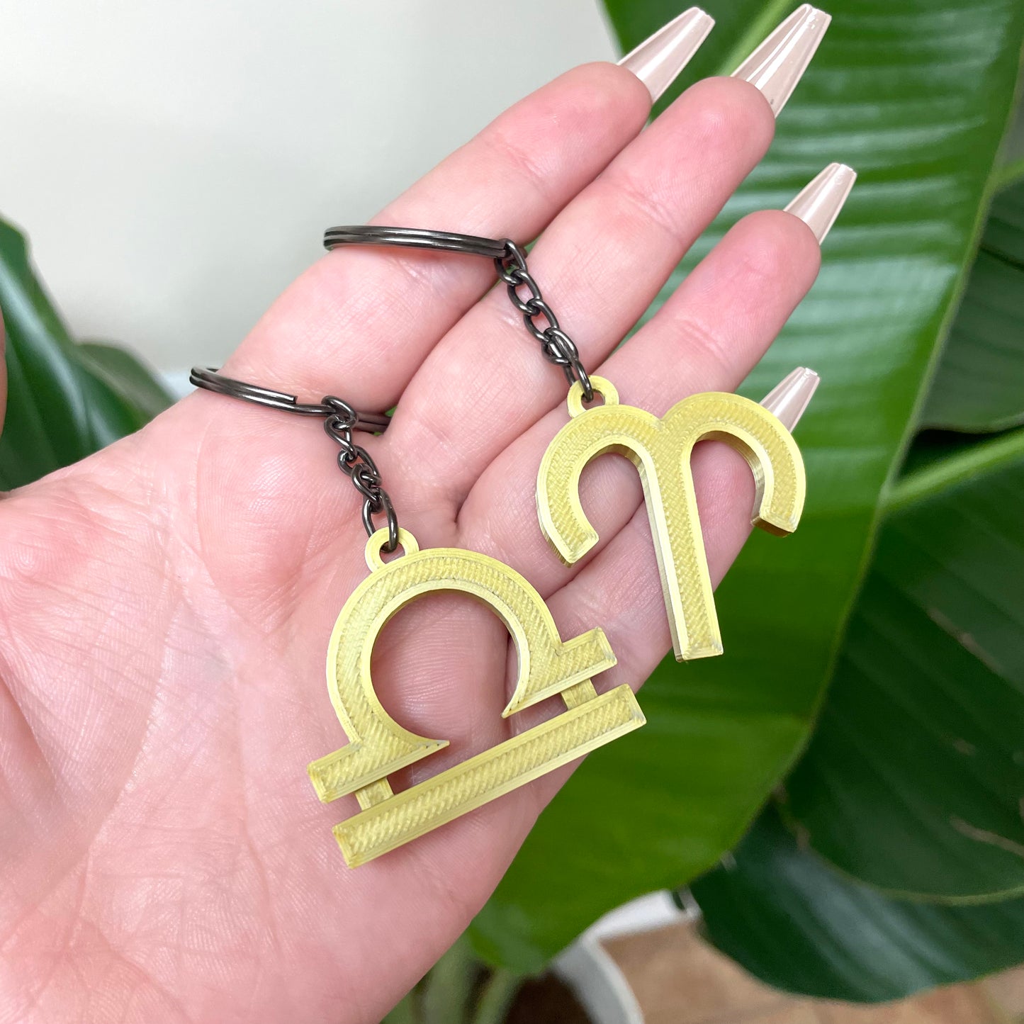 Zodiac Sign Keychains